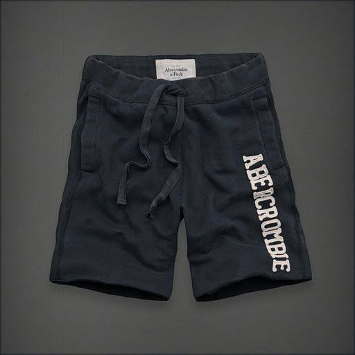 Abercrombie Fitch Hombres Vellón Patalón Corto AF7765